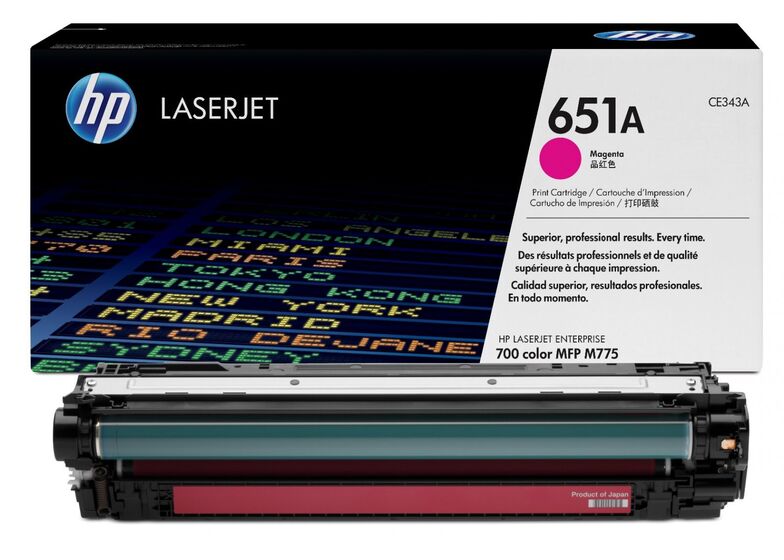 HP 651A magenta toner (CE343A) eredeti