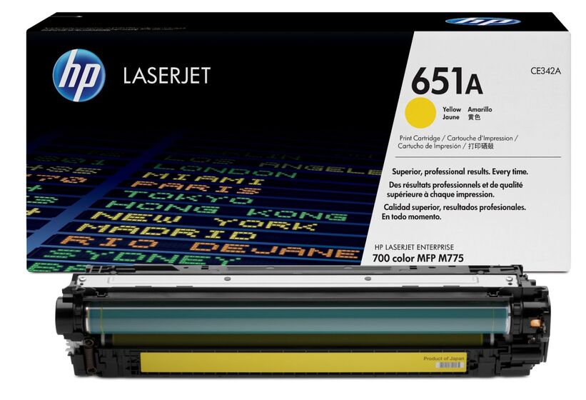 HP 651A sárga toner (CE342A) eredeti