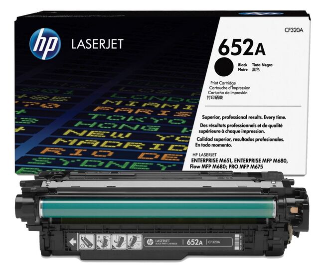 HP 652A fekete toner (CF320A) eredeti