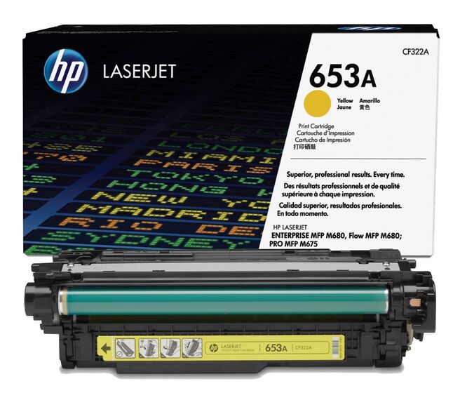 HP 653A sárga toner (CF322A) eredeti