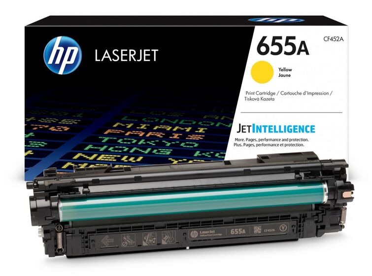 HP 655A sárga toner (CF452A) eredeti
