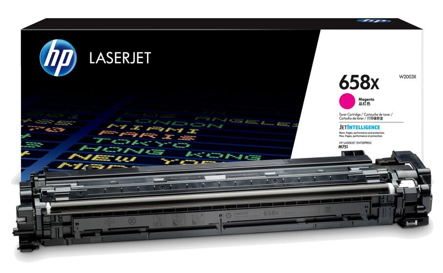 HP 658X nagy kapacitású magenta toner (W2003X) eredeti