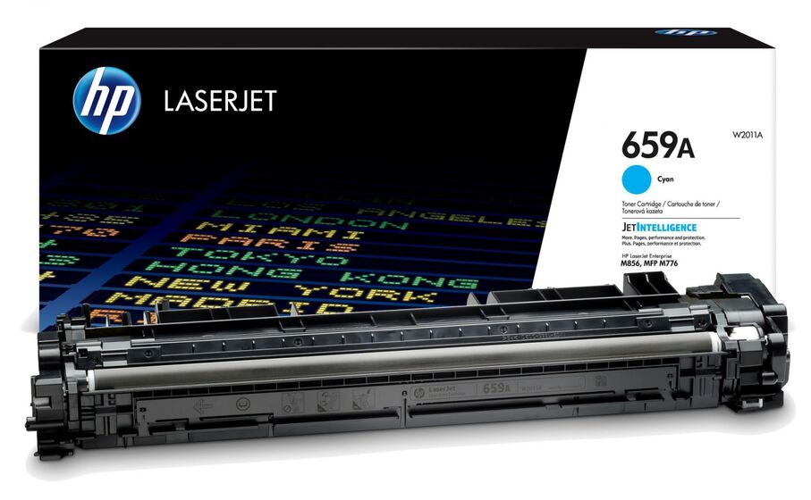 HP 659A ciánkék toner (W2011A) eredeti