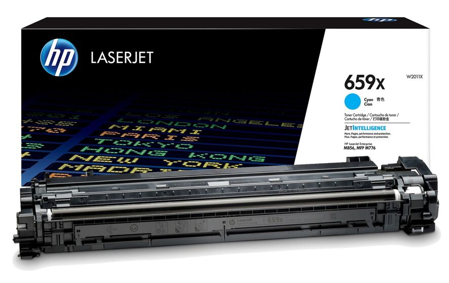 HP 659X nagy kapacitású ciánkék toner (W2011X) eredeti