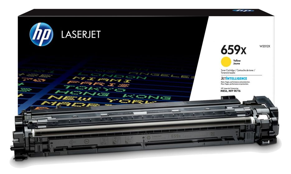 HP 659X nagy kapacitású sárga toner (W2012X) eredeti