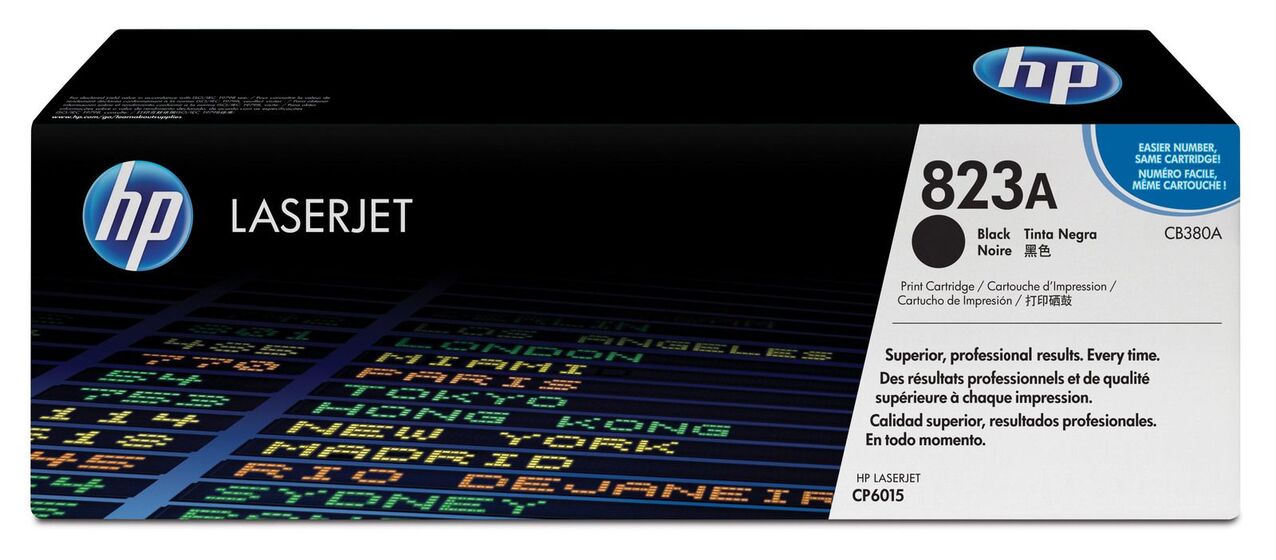 HP 823A fekete toner (CB380A) eredeti