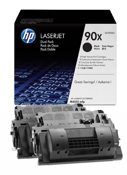 HP CE390XD toner dupla csomag (2db CE390X) eredeti