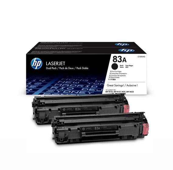 HP CF283AD toner dupla csomag (2db CF283A) eredeti