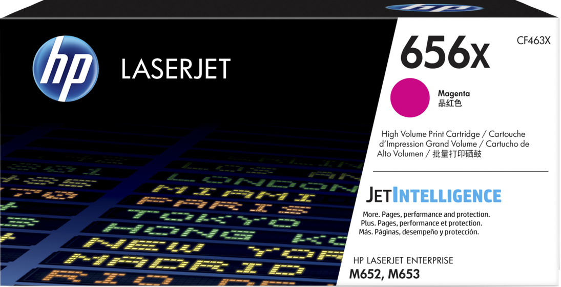 HP 656X nagy kapacitású magenta toner (CF463X) eredeti