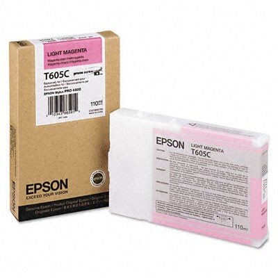 Eredeti Epson T605C világos magenta patron