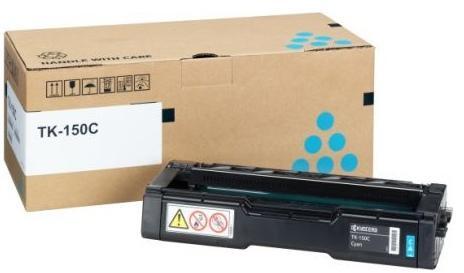 Kyocera TK-150C ciánkék toner (1T05JKCNL0) eredeti