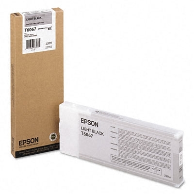 Eredeti Epson T6067 világos fekete patron