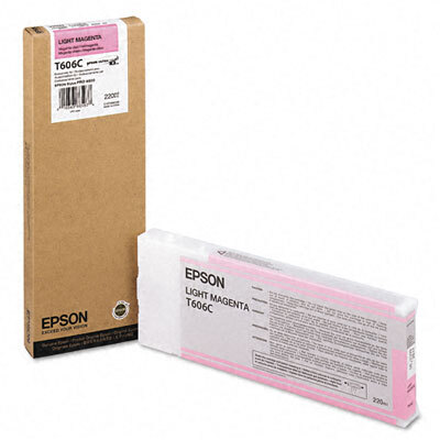 Eredeti Epson T606C világos magenta patron