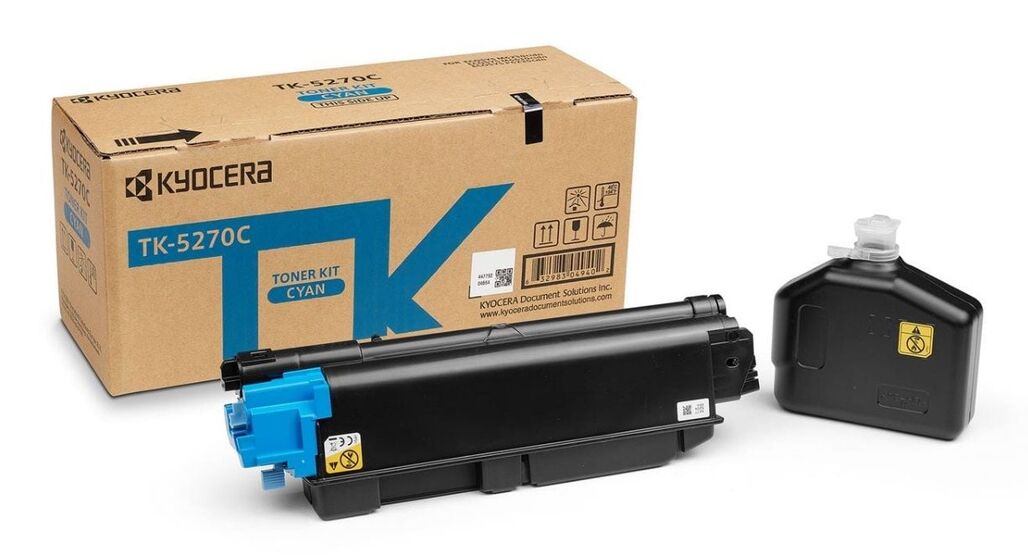 Kyocera TK-5270C ciánkék toner (1T02TVCNL0) eredeti