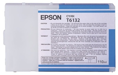Eredeti Epson T613 ciánkék patron