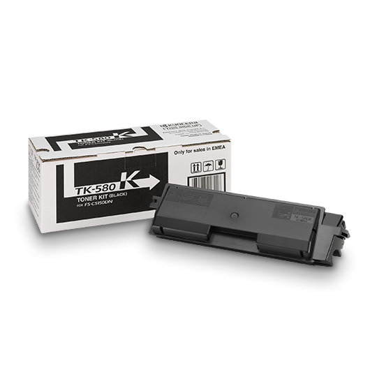 Kyocera TK-580K fekete toner (1T02KT0NL0) eredeti