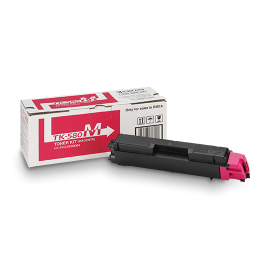 Kyocera TK-580M magenta toner (1T02KTBNL0) eredeti