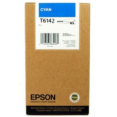 Eredeti Epson T614 ciánkék patron