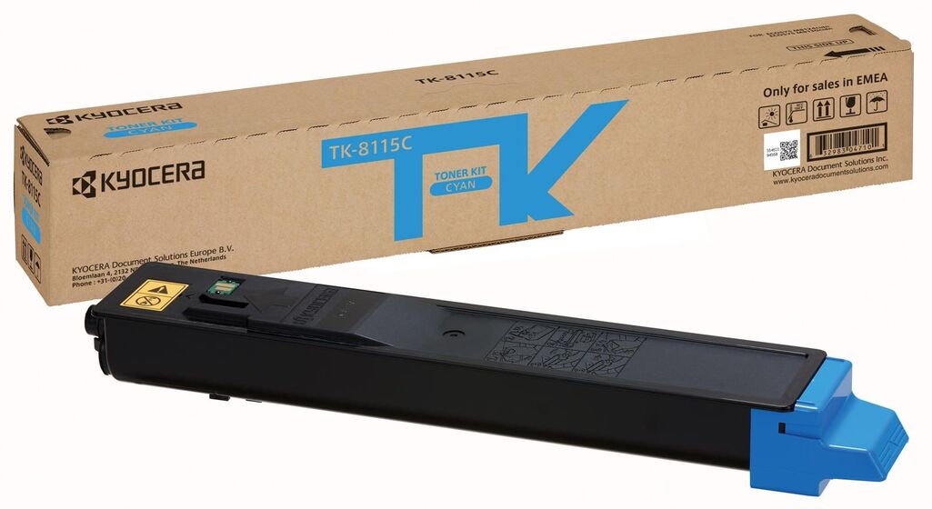 Kyocera TK-8115C ciánkék toner (1T02P3CNL0) eredeti