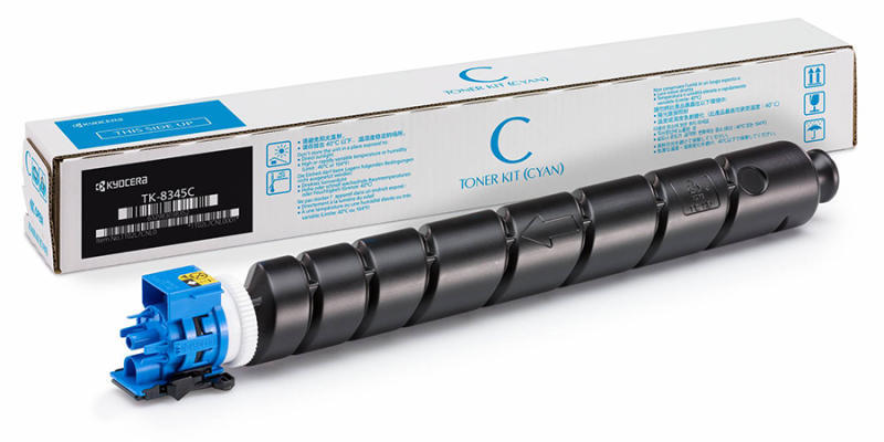 Kyocera TK-8345C ciánkék toner (1T02L7CNL0) eredeti