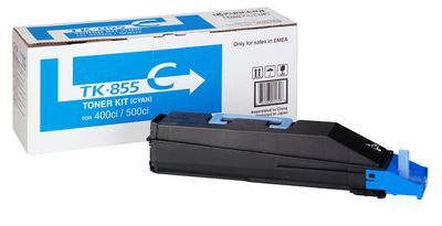Kyocera TK-855C ciánkék toner (1T02H7CEU0) eredeti