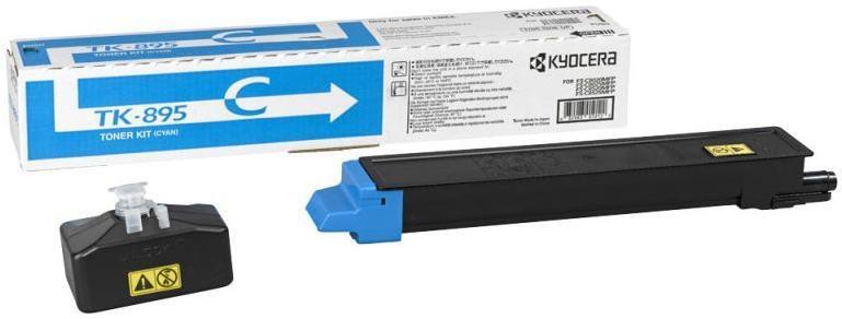 Kyocera TK-895C ciánkék toner (1T02K0CNL0) eredeti