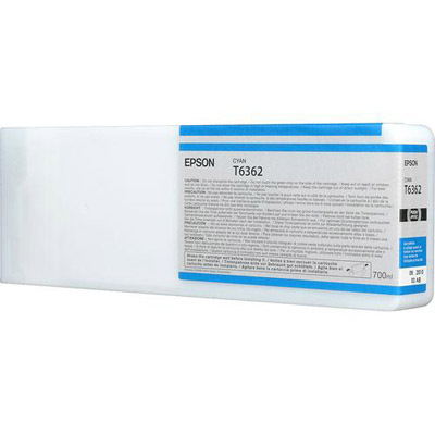 Eredeti Epson T636 ciánkék patron