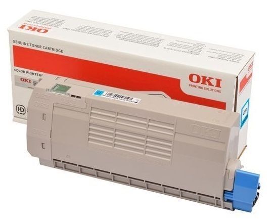 Eredeti Oki 46443103 nagy kapacitású ciánkék toner