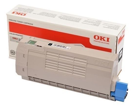 Eredeti Oki 46443104 nagy kapacitású fekete toner