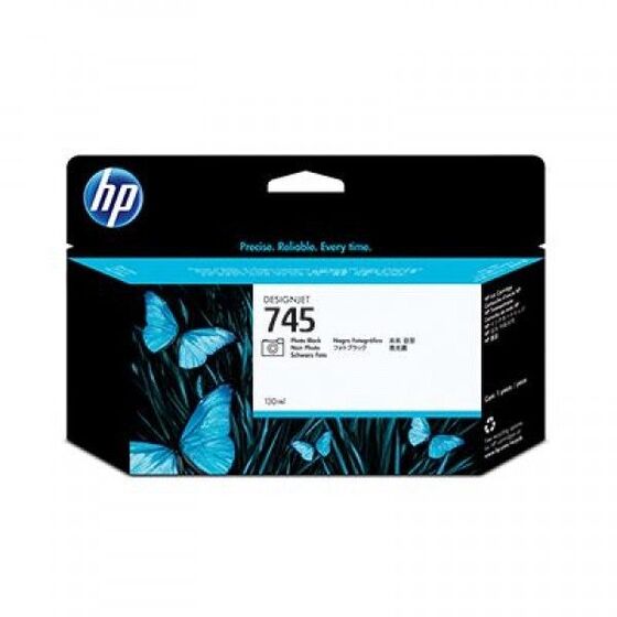 HP 745 foto fekete patron (F9J98A) eredeti