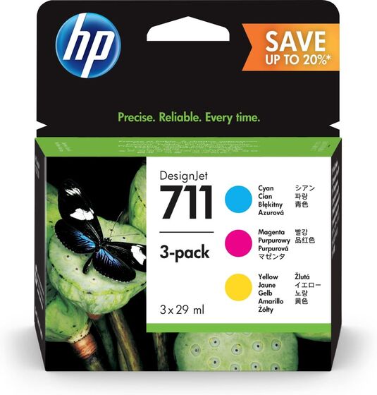 HP 711 multipack patron (P2V32A) eredeti