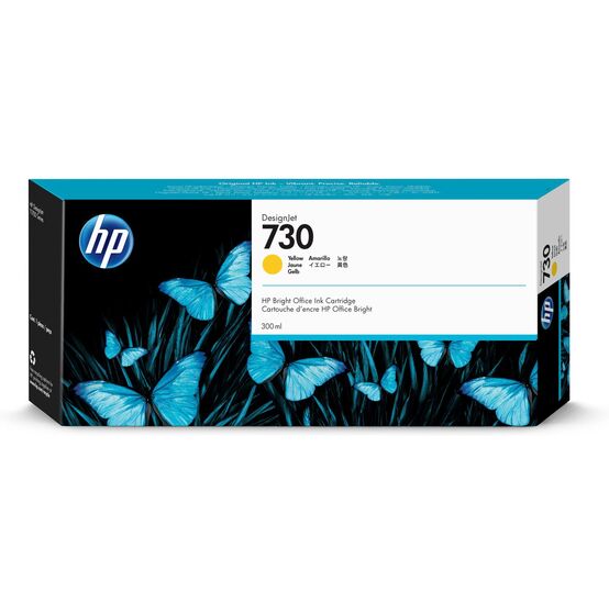 HP 730 nagy kapacitású sárga patron (P2V70A) eredeti