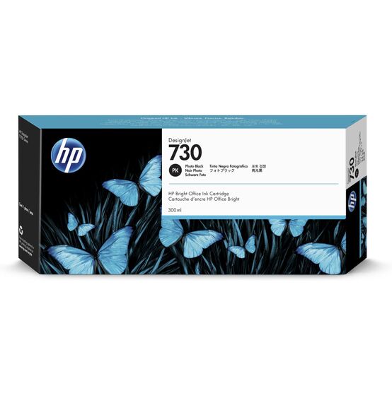 HP 730 nagy kapacitású foto fekete patron (P2V73A) eredeti