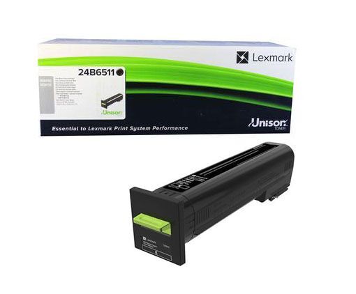 Eredeti Lexmark 24B6511 fekete toner
