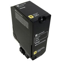 Eredeti Lexmark 24B6719 sárga toner