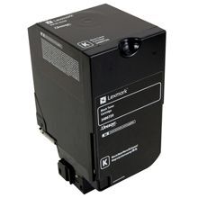 Eredeti Lexmark 24B6720 fekete toner