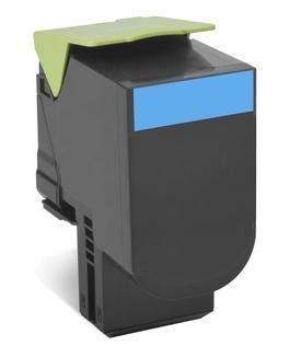 Eredeti Lexmark 702HC nagy kapacitású ciánkék toner (70C2HC0)