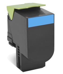 Eredeti Lexmark 702XC extra nagy kapacitású ciánkék toner (70C2XC0)