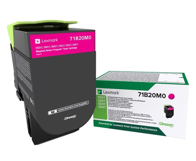 Eredeti Lexmark 71B20M0 magenta toner