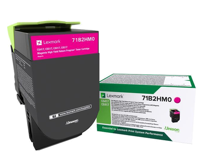 Eredeti Lexmark 71B2HM0 nagy kapacitású magenta toner