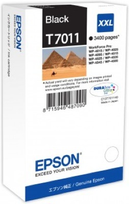 Eredeti Epson T7011 fekete patron