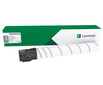 Eredeti Lexmark 76C0HC0 nagy kapacitású ciánkék toner