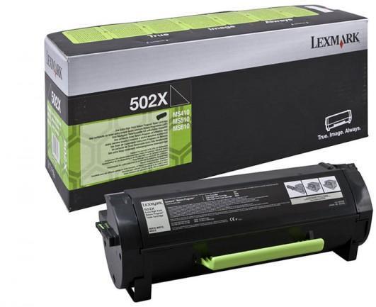 Eredeti Lexmark 502XE extra nagy kapacitású toner (50F2X0E)