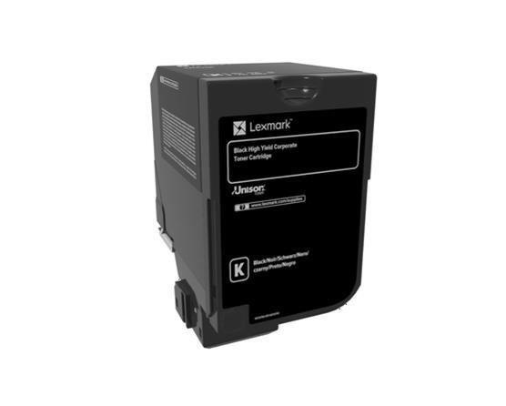 Eredeti Lexmark 74C2HKE nagy kapacitású fekete toner