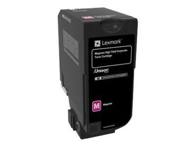 Eredeti Lexmark 74C2HME nagy kapacitású magenta toner