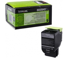 Eredeti Lexmark 802SKE fekete toner (80C2SKE)