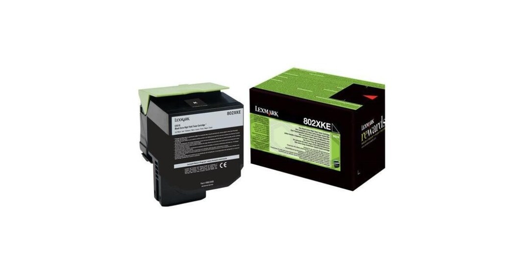 Eredeti Lexmark 802XKE extra nagy kapacitású fekete toner (80C2XKE)