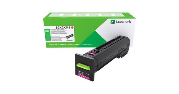 Eredeti Lexmark 82K2XME extra nagy kapacitású magenta toner