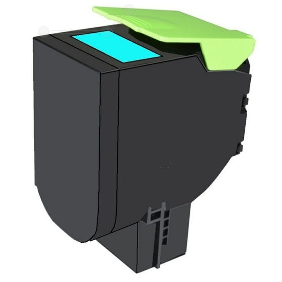 Eredeti Lexmark 702XCE extra nagy kapacitású ciánkék toner (70C2XCE)