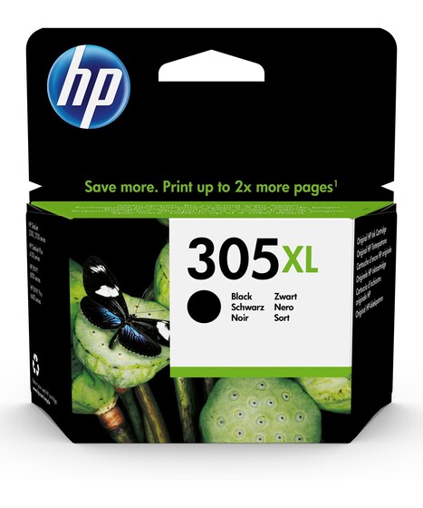 HP 305XL nagykapacitású fekete patron (3YM62AE) eredeti
